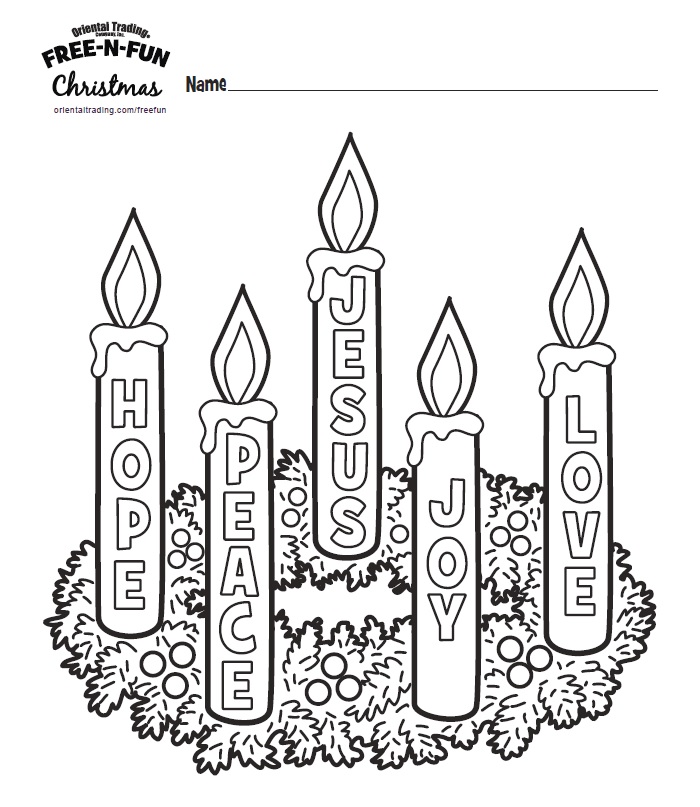 AdventWreathColouring