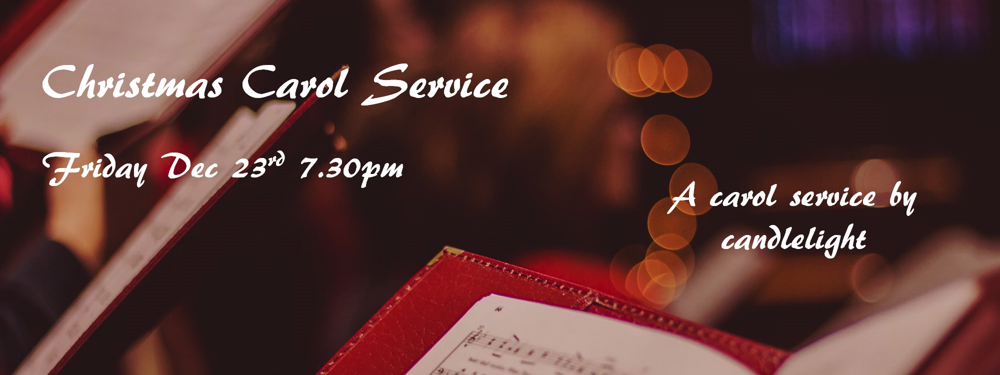 Carol Service Large