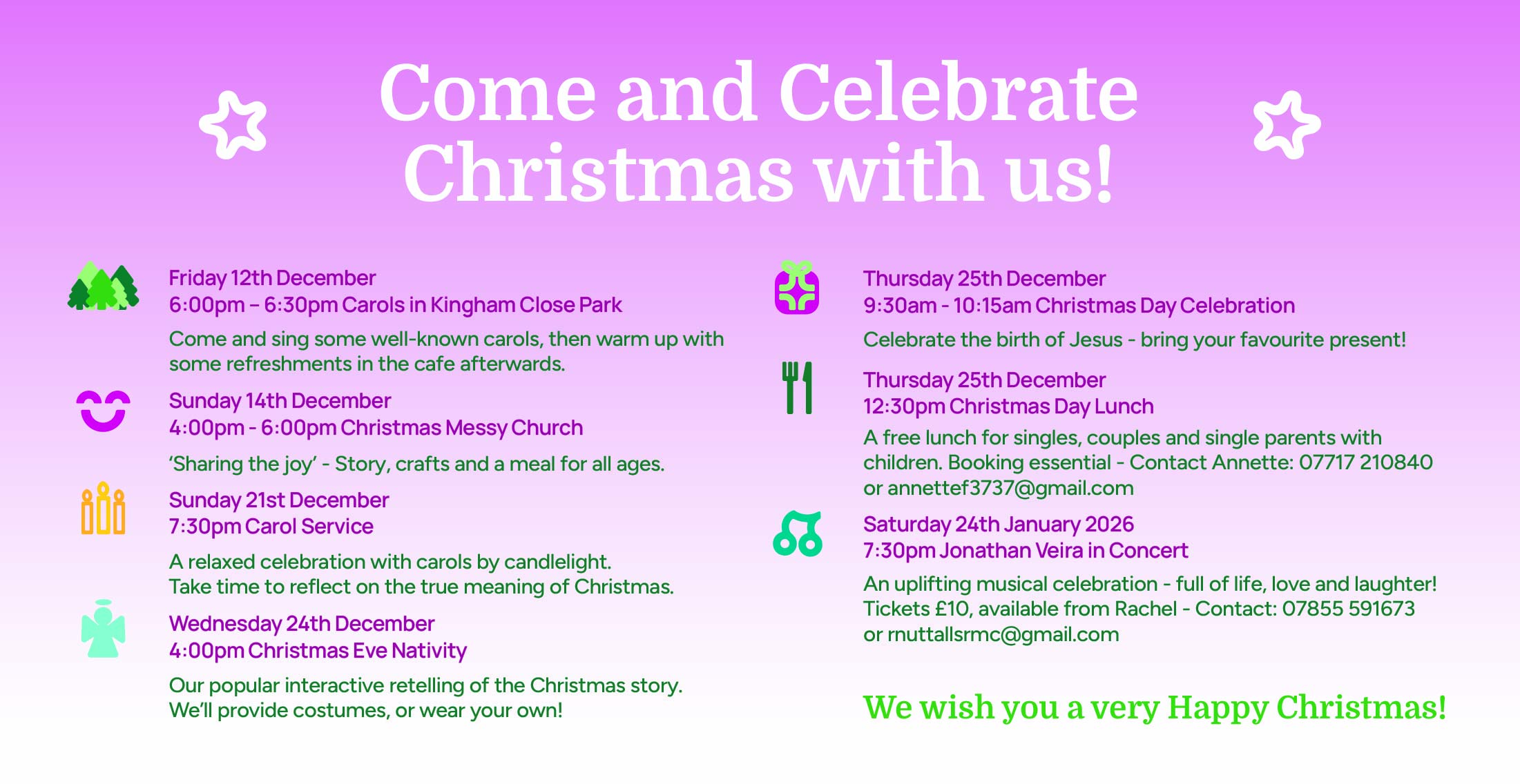 Christmas events 2025 landscap